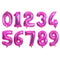 16/32/40 inch Big Size Rose Gold Sliver digital number Figure Foil balloons kids Adult Birthday Party Decoration Supplies Ballon