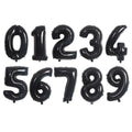 16/32/40 inch Big Size Rose Gold Sliver digital number Figure Foil balloons kids Adult Birthday Party Decoration Supplies Ballon