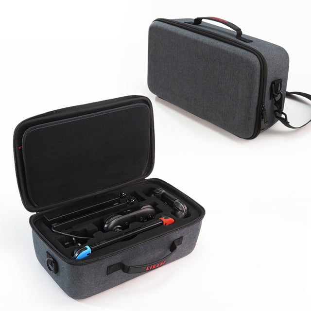 Bag for Nintendo Switch Portable Travel Protective Hard carrying case Soft Lining nintendo switch case Console & Accessories