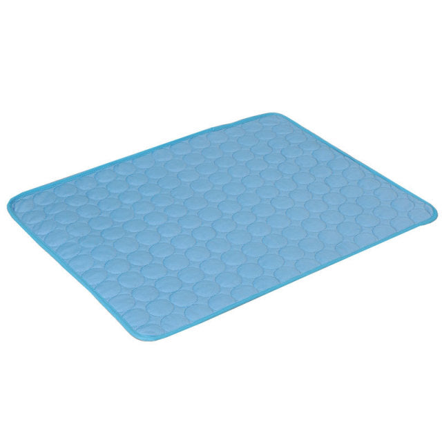 Dog Mat Cooling Summer Pad Mat For Dogs Cat Blanket Sofa Breathable Pet Dog Bed Washable Dogs Car Seat Cover Summer Pad Mat