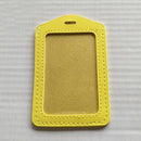 Fashion PU Leather Credit Card Holders Business Card Case Men Women Student Cartoon Badge Bus ID Card Holder Cards Cover Wallet