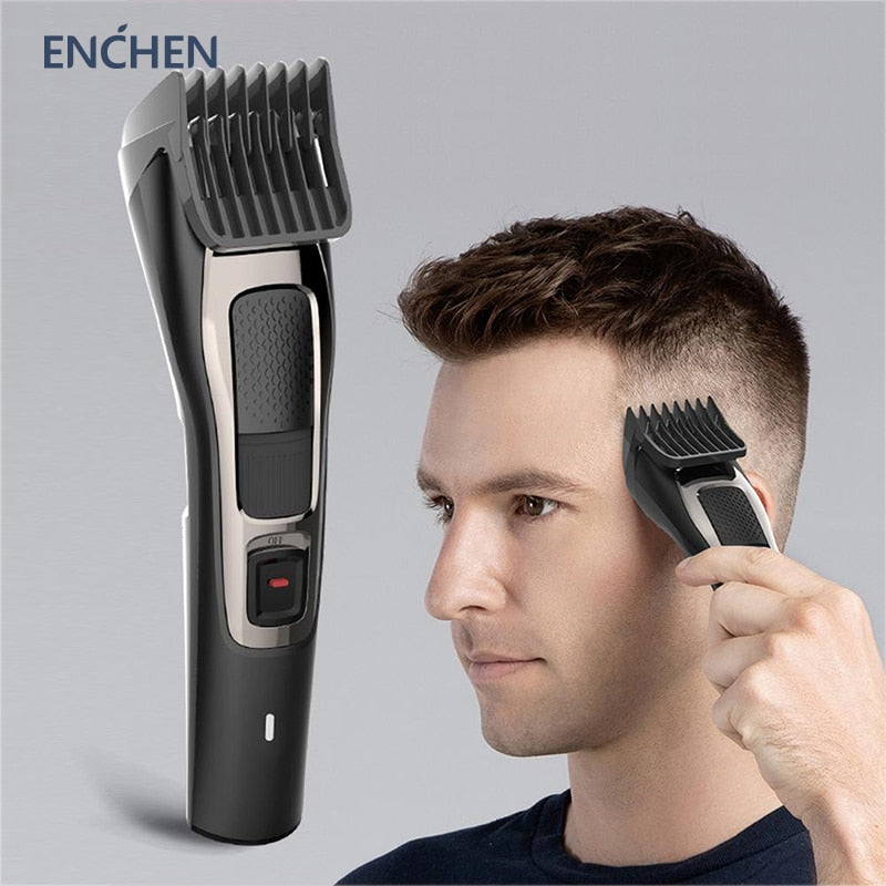 ENCHEN Sharp 3S Electric Hair Clipper Professional Hair Trimmer For Men Cordless Trimmer Beard Cutting Machine Hair Cut Razor