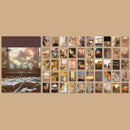 366 pcs/natural scenery stationery stickers book aestheti butterfly cute bullet journaling korean stationery aesthetic stickers
