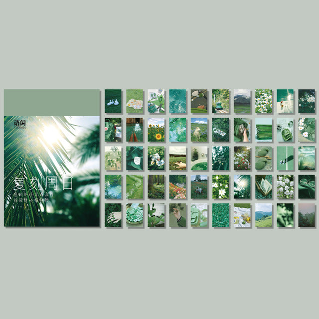 366 pcs/natural scenery stationery stickers book aestheti butterfly cute bullet journaling korean stationery aesthetic stickers