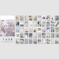 366 pcs/natural scenery stationery stickers book aestheti butterfly cute bullet journaling korean stationery aesthetic stickers