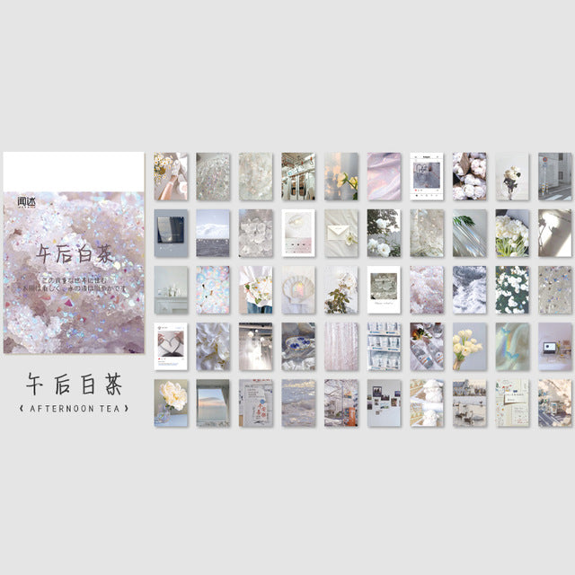 366 pcs/natural scenery stationery stickers book aestheti butterfly cute bullet journaling korean stationery aesthetic stickers