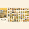 366 pcs/natural scenery stationery stickers book aestheti butterfly cute bullet journaling korean stationery aesthetic stickers