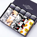 Boxershorts Men Cartoon Printed Breathable Comfortable Underwear Man Boxers Elastic Shorts Underpants Male Soft Boxer Panties