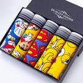 Boxershorts Men Cartoon Printed Breathable Comfortable Underwear Man Boxers Elastic Shorts Underpants Male Soft Boxer Panties