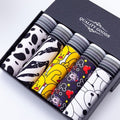 Boxershorts Men Cartoon Printed Breathable Comfortable Underwear Man Boxers Elastic Shorts Underpants Male Soft Boxer Panties