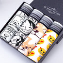 Boxershorts Men Cartoon Printed Breathable Comfortable Underwear Man Boxers Elastic Shorts Underpants Male Soft Boxer Panties