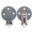 TYRY.HU Round/Heart Silicone Clip 3 Pcs/Set Of Pacifier Clip BPA-Free Silicone Dummy Baby Pacifier Chain DIY Accessories