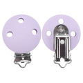 TYRY.HU Round/Heart Silicone Clip 3 Pcs/Set Of Pacifier Clip BPA-Free Silicone Dummy Baby Pacifier Chain DIY Accessories