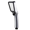 ZENBEFE 300 Holes Shower Head Water Saving One Key To Stop Water Nozzle High Pressure Rainfall Shower Head