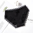 Seamless Cute Bow Girls Briefs Women's Cotton Ultra Soft Briefs Sexy Lace Panties Bikini Soft Comfort Lingerie Fashion Women