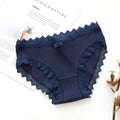 Seamless Cute Bow Girls Briefs Women's Cotton Ultra Soft Briefs Sexy Lace Panties Bikini Soft Comfort Lingerie Fashion Women