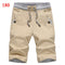 drop shipping 2021 summer solid casual shorts men cargo shorts plus size 4XL  beach shorts M-4XL AYG36