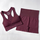 2/3/4PCS Seamless Women Yoga Set Workout Sportswear Gym Clothes Fitness Long Sleeve Crop Top High Waist Leggings Sports Suit