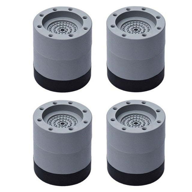 4PCS Foot Pads Washing Machine Anti Vibration Silent Anti Slip Foot Pad Universal Fixed Washer Pad For Dryers Bathroom Products