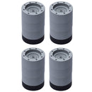 4PCS Foot Pads Washing Machine Anti Vibration Silent Anti Slip Foot Pad Universal Fixed Washer Pad For Dryers Bathroom Products