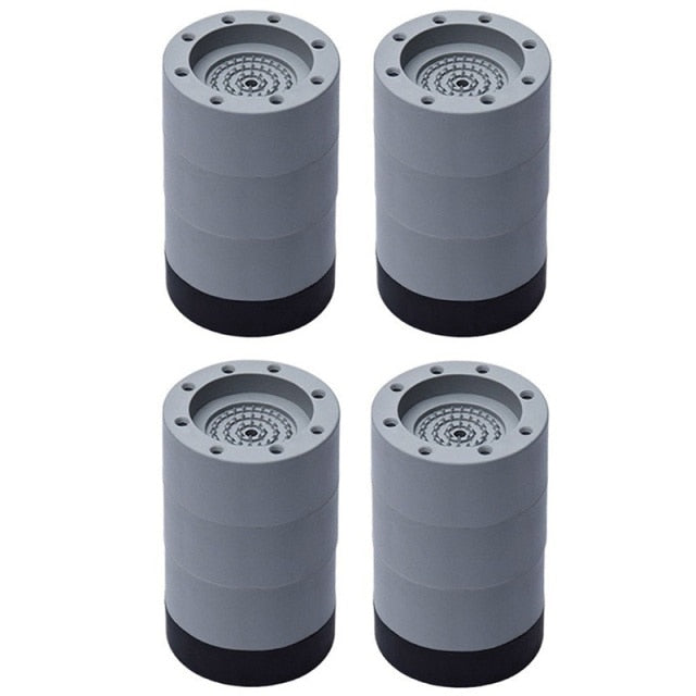 4PCS Foot Pads Washing Machine Anti Vibration Silent Anti Slip Foot Pad Universal Fixed Washer Pad For Dryers Bathroom Products