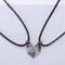 1Pair Magnetic Couple Heart Shape Necklace Gothic Punk Style For Men Jewelry Wedding Lovers Couples Valentine's Day gift Gifts