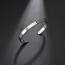 Custom Personalized Engraving Name Letter Bracelet Stainless Steel  Name Bracelet For Men Women Letters Fashion Jewelry Gift