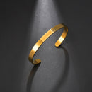 Custom Personalized Engraving Name Letter Bracelet Stainless Steel  Name Bracelet For Men Women Letters Fashion Jewelry Gift