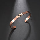 Custom Personalized Engraving Name Letter Bracelet Stainless Steel  Name Bracelet For Men Women Letters Fashion Jewelry Gift