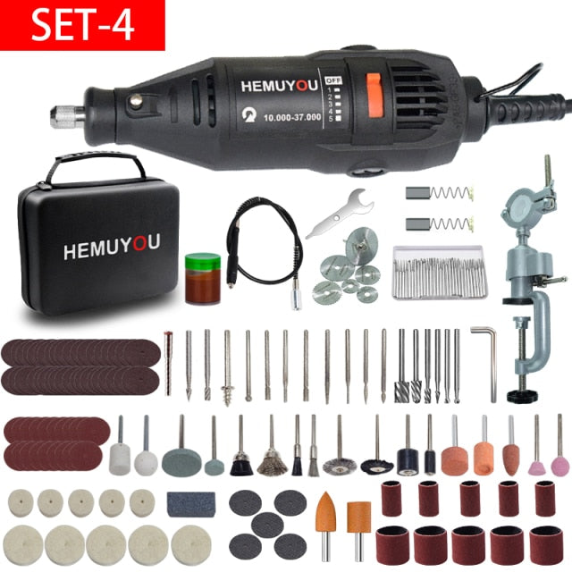 180W 260W 480W Electric Dremel Engraving Mini Drill polishing machine Variable Speed Rotary Tool with Power Tools accessories