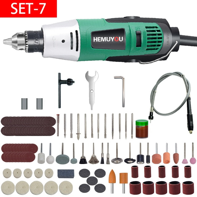 180W 260W 480W Electric Dremel Engraving Mini Drill polishing machine Variable Speed Rotary Tool with Power Tools accessories