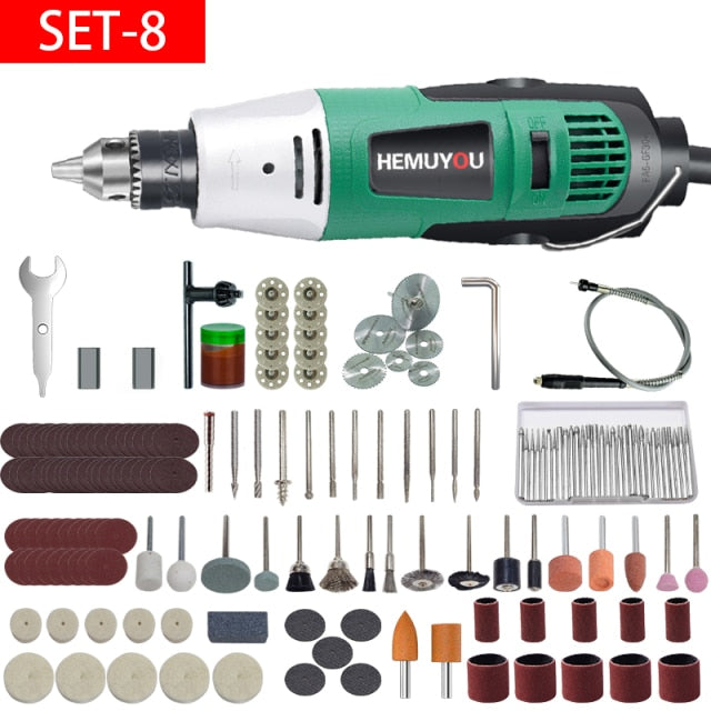 180W 260W 480W Electric Dremel Engraving Mini Drill polishing machine Variable Speed Rotary Tool with Power Tools accessories