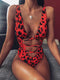 2021 Hollow Sexy Swimwear Women Bandage Padded One Piece Swimsuit Monokini Biquini Traje De Bano Mujer Trikini Badpak Femme