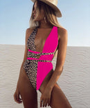 2021 Hollow Sexy Swimwear Women Bandage Padded One Piece Swimsuit Monokini Biquini Traje De Bano Mujer Trikini Badpak Femme