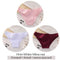 FINETOO M-2XL Women Cotton Underwear 3Pcs/set Comfortable Panties Ladies Plus Size Underpants Solid Color Briefs Female Lingerie