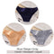 FINETOO M-2XL Women Cotton Underwear 3Pcs/set Comfortable Panties Ladies Plus Size Underpants Solid Color Briefs Female Lingerie