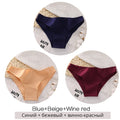FINETOO M-2XL Women Cotton Underwear 3Pcs/set Comfortable Panties Ladies Plus Size Underpants Solid Color Briefs Female Lingerie