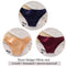 FINETOO M-2XL Women Cotton Underwear 3Pcs/set Comfortable Panties Ladies Plus Size Underpants Solid Color Briefs Female Lingerie