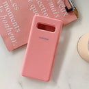Samsung S10 Plus Case Original Liquid Silicone Soft Protection Back Cover Samsung Galaxy S10e S9 S8 Plus S7 Edge Note 8 9 Shell
