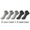 5 Pairs/Set Men's Cotton Short Socks Thin Black White Business Men Boat Sock Soft Breathable Solid Color Summer Male Ankle Socks