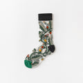 New Fashion Harajuku High Quality Creative Crystal Silk Tide Socks Sunflowers Vines Flowers Animal Fruit Glass Silk Women SockS