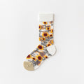 New Fashion Harajuku High Quality Creative Crystal Silk Tide Socks Sunflowers Vines Flowers Animal Fruit Glass Silk Women SockS