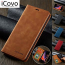 Ultra Slim Leather Case for Samsung A71 A51 A41 A01 S10e Note 20 S21 Ultra S20 S10 Plus Flip Cover A70 A50 A40 A20e A10 S9 S8 S7