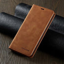 Ultra Slim Leather Case for Samsung A71 A51 A41 A01 S10e Note 20 S21 Ultra S20 S10 Plus Flip Cover A70 A50 A40 A20e A10 S9 S8 S7