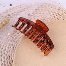 2021 Korean Solid Big Hair Claws Elegant Frosted Acrylic Hair Clips Hairpins Barrette Headwear for Women Girls Hair Accessories