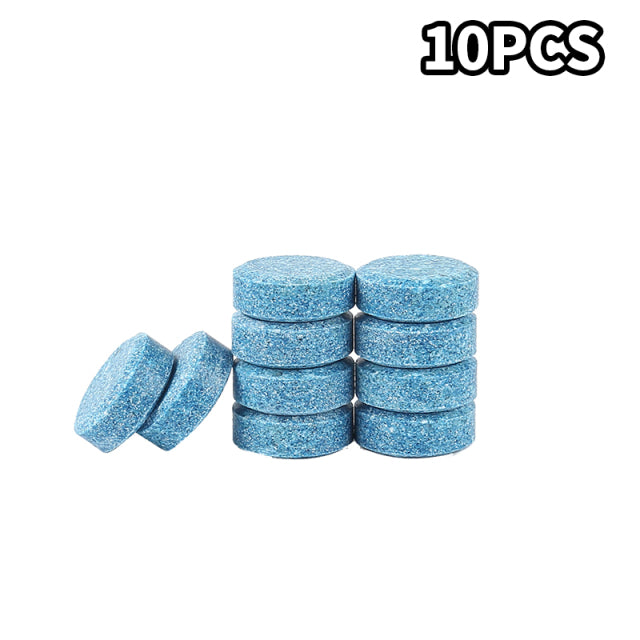 200pcs(1Pc=4L) Car Windshield Wiper Glass Washer Auto Solid Cleaner Compact Effervescent Tablets Window Repair Car Accessories