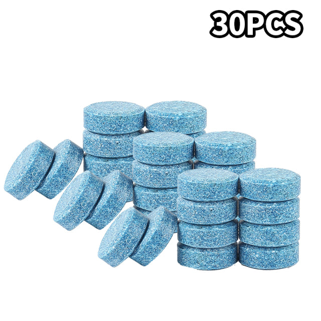 200pcs(1Pc=4L) Car Windshield Wiper Glass Washer Auto Solid Cleaner Compact Effervescent Tablets Window Repair Car Accessories