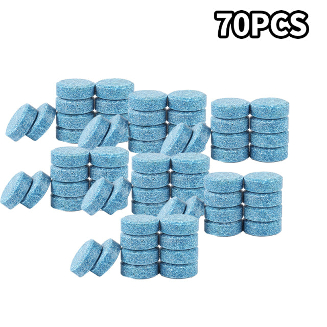 200pcs(1Pc=4L) Car Windshield Wiper Glass Washer Auto Solid Cleaner Compact Effervescent Tablets Window Repair Car Accessories