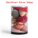 Different Sizes Makeup Sponge Dry&Wet Use Cosmetic Puff Sponge maquiagem Foundation Powder Blush Beauty Tools with Storage Box