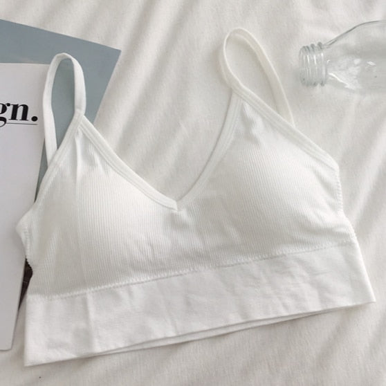 Seamless Brassiere Bras For Women Full Cup Breathable Bralette Wire Free Sleep Bra Tube Top